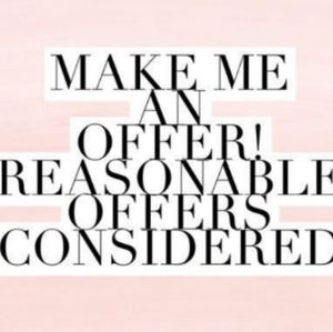 Accepting Reasonable offers 🦋